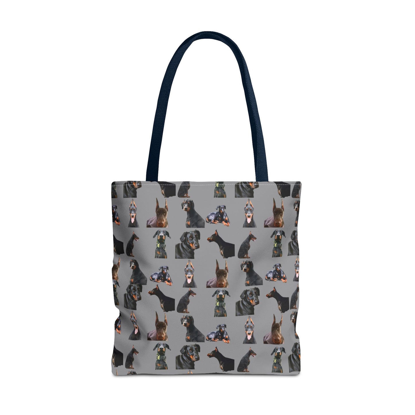 Edition 6 Doberman Model Pattern Gray Tote Bag