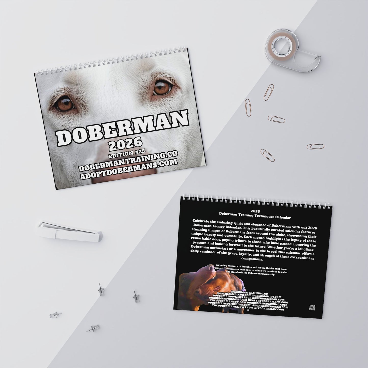 Edition 25 2026 Doberman Calendars